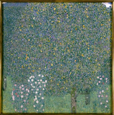 Roseti sotto gli alberi da Gustav Klimt